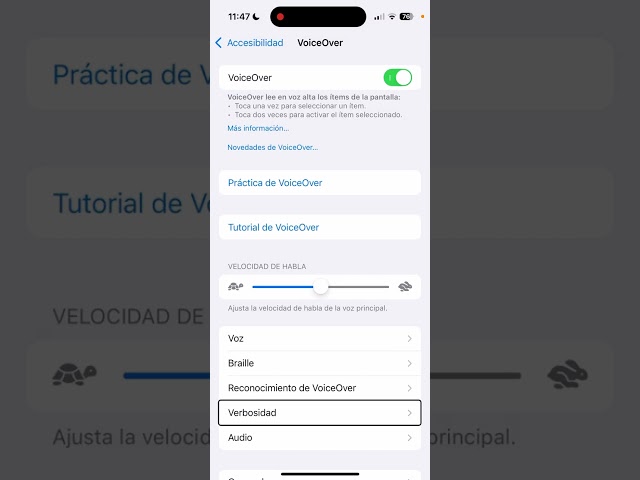 Trucos y Configuraciones de VoiceOver para Ser Más Productivo 🪄 ‼️