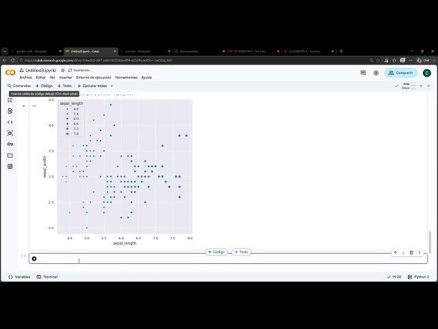 Dataset iris en python seaborn