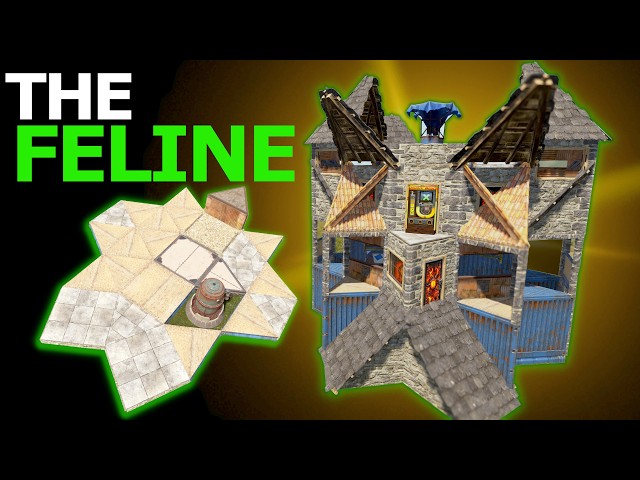 The FELINE - The BEST 2x1 Expansion - SOLO FORTRESS - Rust Base Design 2026