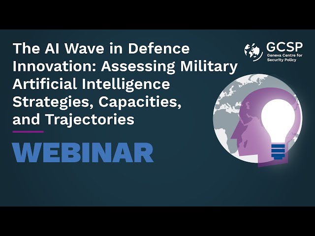 The AI Wave in Defence Innovation - Webinar