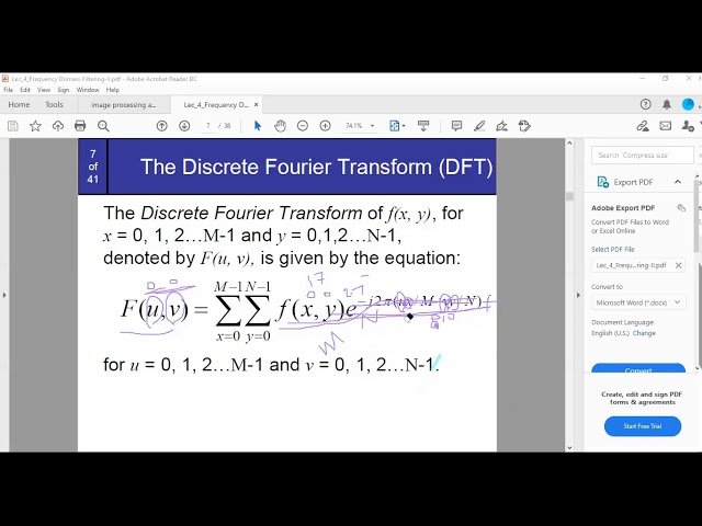 Lecture 4 - Image processing in frequency Domain Part 1