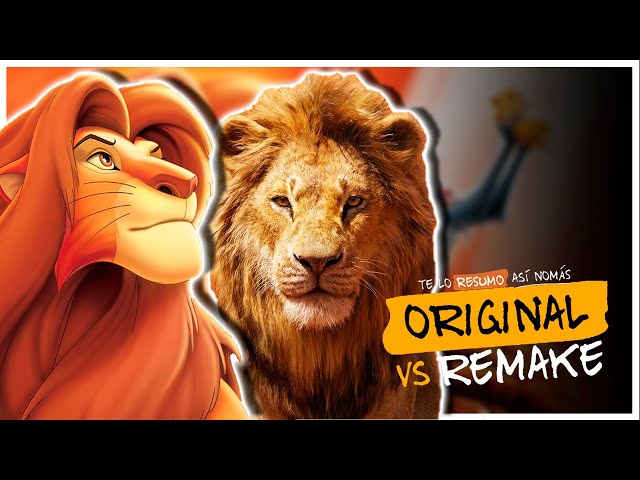 EL REY LEON - Original VS Remake | #TeLoResumo|
