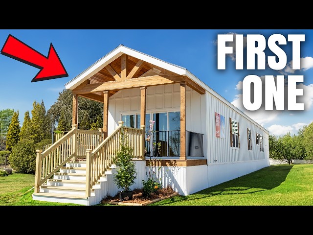 I just toured the BADDEST single wide ever BUILT! Mobile Home Tour