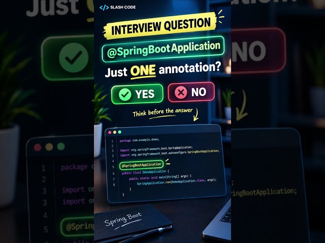 What Does @SpringBootApplication ACTUALLY Do? 🤯 | Spring Boot #springboot #springplatform #java