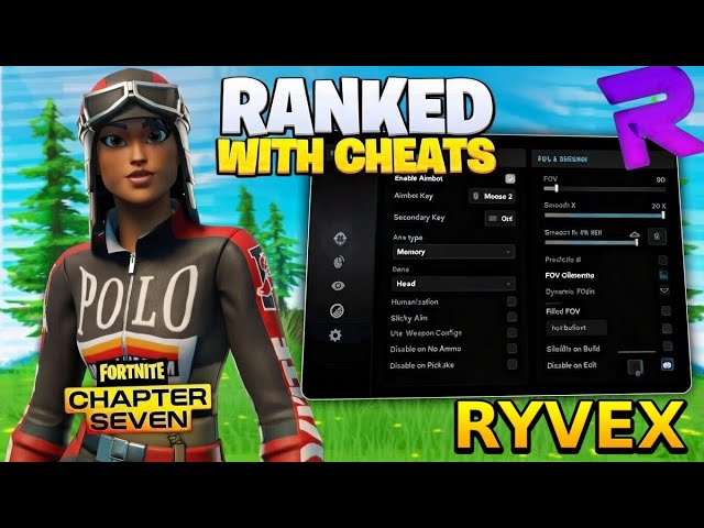 Cheating With The BEST Fortnite Cheats in Reload Ranked (Ryvex)