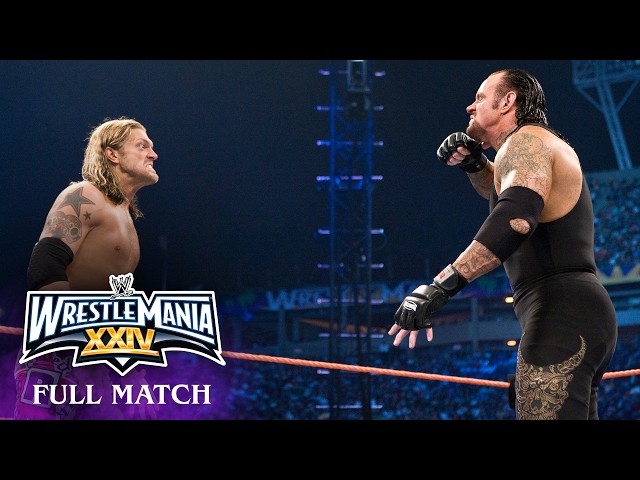 FULL MATCH: Undertaker vs. Edge | Streak 16-0: WrestleMania XXIV