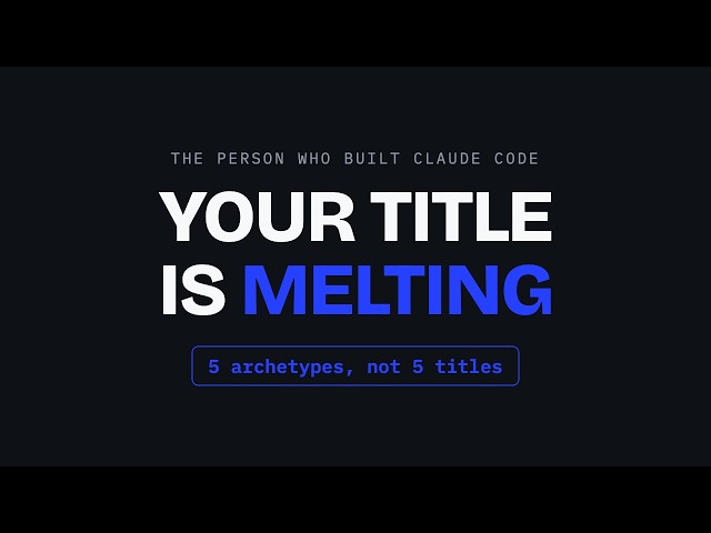 Goodbye Job Titles, Hello Archetypes — The Future of Tech Roles