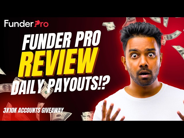 Funder Pro Honest Review 2025 | Daily Payouts, Trader-Friendly Rules + $10k Giveaway