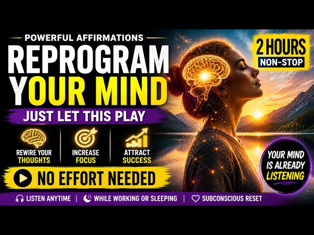Let This Play & Reprogram Your Mind 🧠✨ | Subconscious Reset (No Effort Needed)