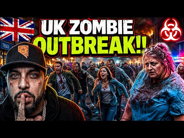 The Zombie Outbreak Has Begun in The U.K. - TikToker's Eating Raw Meat Everywhere!!