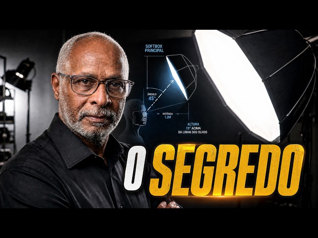 Como iluminar fotografia com uma luz só? Profissional revelaArte em Foco: Fotografia com Roque