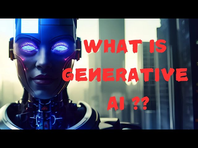 What is Generative AI #ai #generativeai #technology #tech