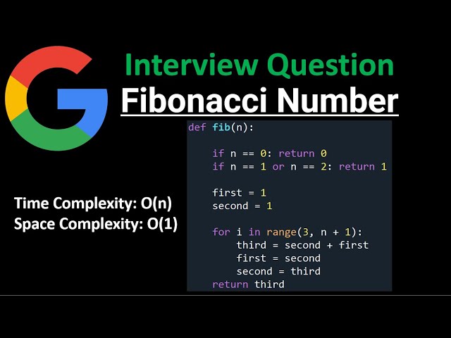 Fibonacci Number - Dynamic Programming (Bottom-UP Approach) - Python