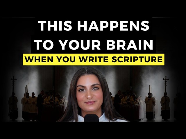 Scientists Discovered What Happens When You Write Scripture by Hand