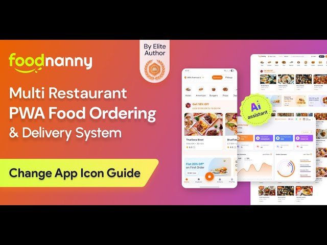 Foodnanny - How to change app icon flutter (Android & ios)