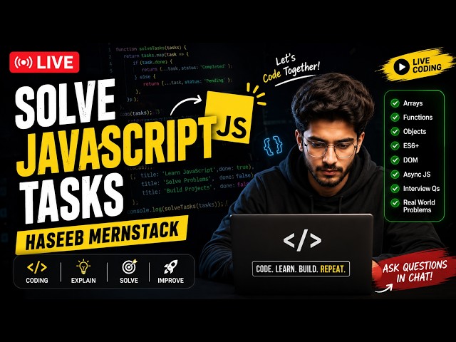 Solve JavaScript Tasks - Haseeb MernStack