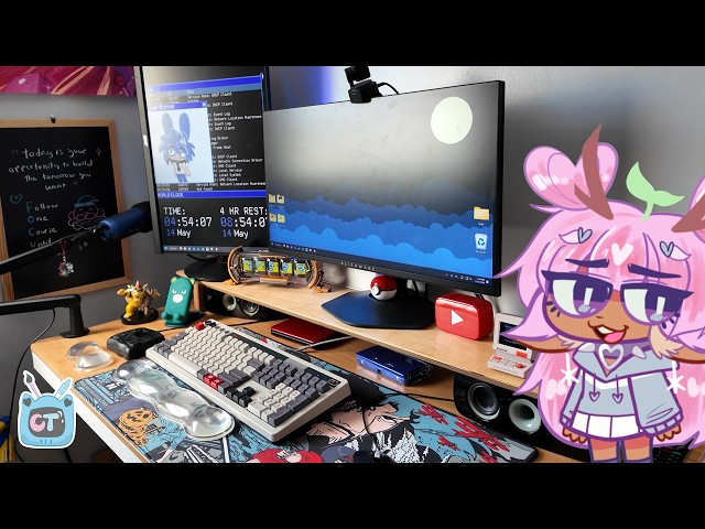 Cool Tech for a Retro Gaming Desk Setup