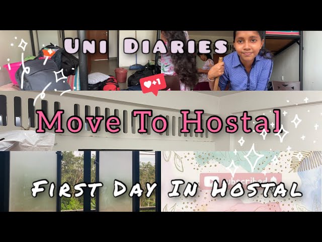 Hostel Move In Vlog | first year of Uni | Faculty of technology | university of colombo | Uni Life ✅