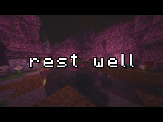 let the day unwind (minecraft music w/ rain)