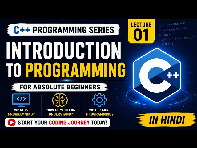 Introduction to Programming in Hindi | Complete Beginner Guide