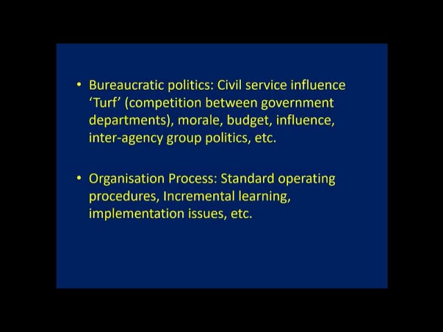 Foreign Policy Analysis - introduction