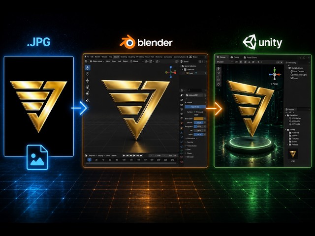 Logo to Blender to Unity: Full Tutorial
