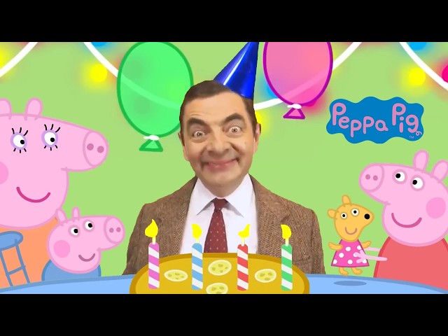 If Mr. Bean Was In Peppa Pig