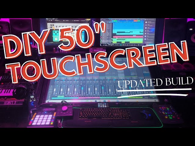 Build Your Own 50 Inch Touchscreen For Pc And Mac - Diy Style!