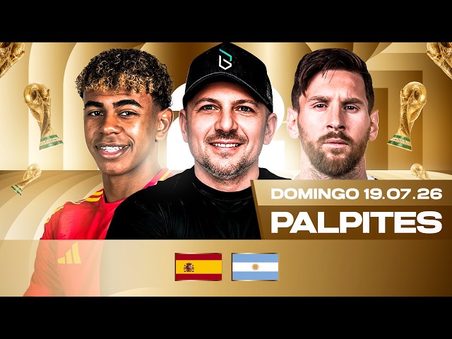 PALPITES DE FUTEBOL PARA O DIA 19 07 2026 (DOMINGO) | Boleiros Tips