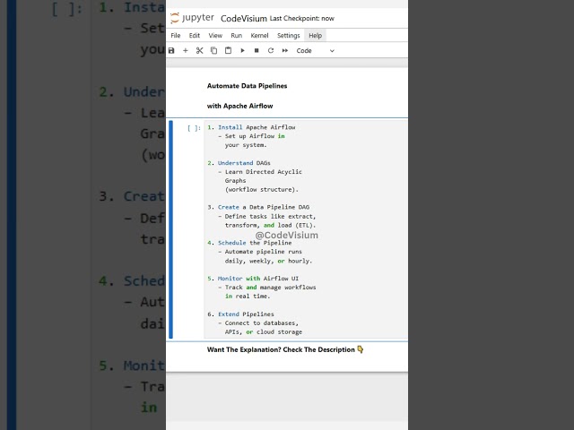 Automate Data Pipelines with Apache Airflow End-to-End Workflow#Automation #Airflow #DataEngineering
