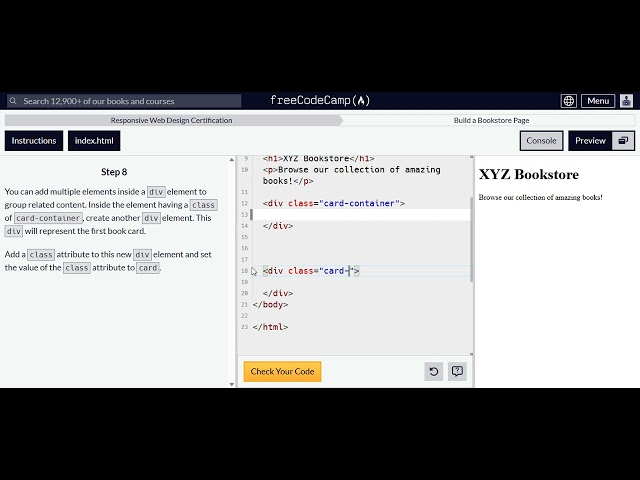 FreecodeCamp Learn Html ep 5