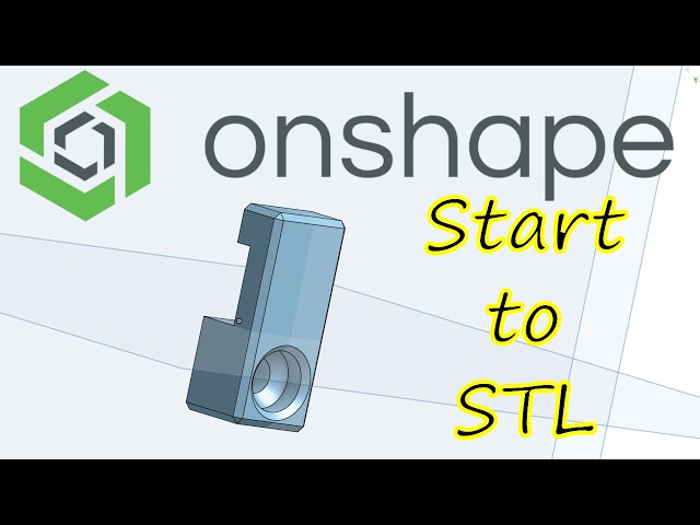 Basic OnShape Tutorial for 3D Printing | Designing a Simple Functional Part