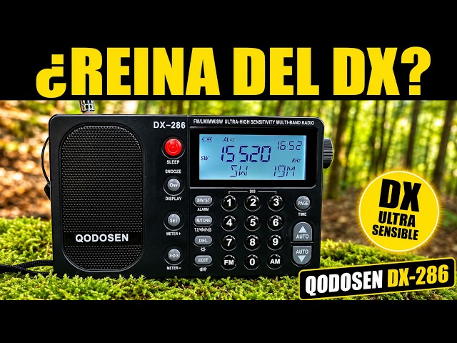 🐉MEGA REVIEW 🐉 -- 📻 QODOSEN DX-286 📻 A HIGH-END PORTABLE RADIO