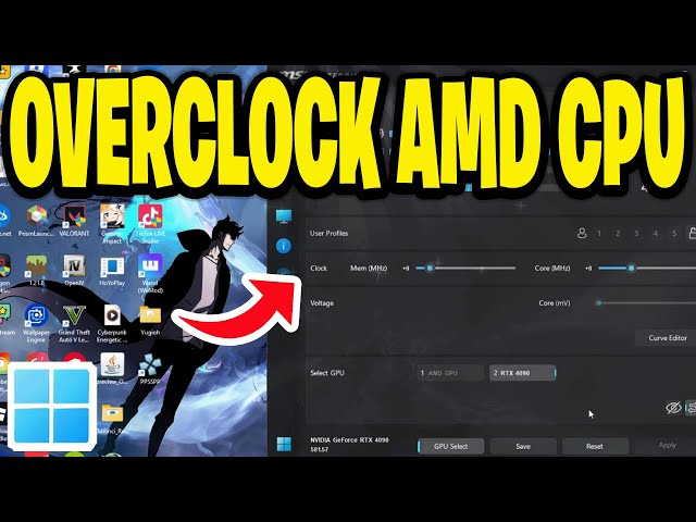 How To Overclock AMD CPU