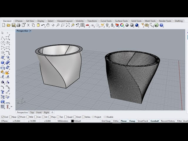Preparing Rhino 3D Model for 3D Printing Export