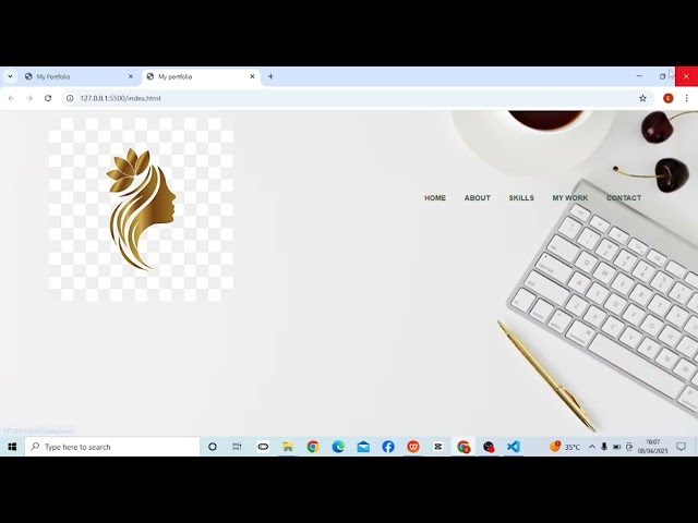 How to Build a Portfolio Website ~ Web Development Tutorial