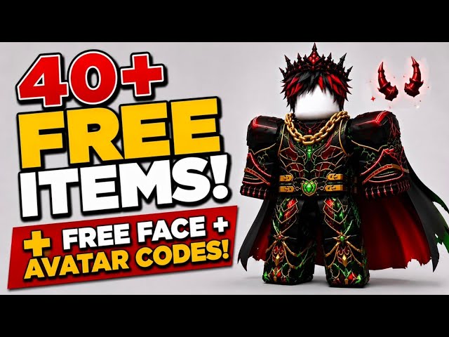 HURRY! GET 40+ FREE ITEMS IN ROBLOX! 🤫 (WORKING FREE AVATAR CODES) 2026! 