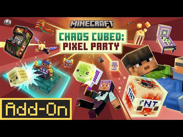 This FREE Minecraft Bedrock Addon Adds 5 Arcade Games!