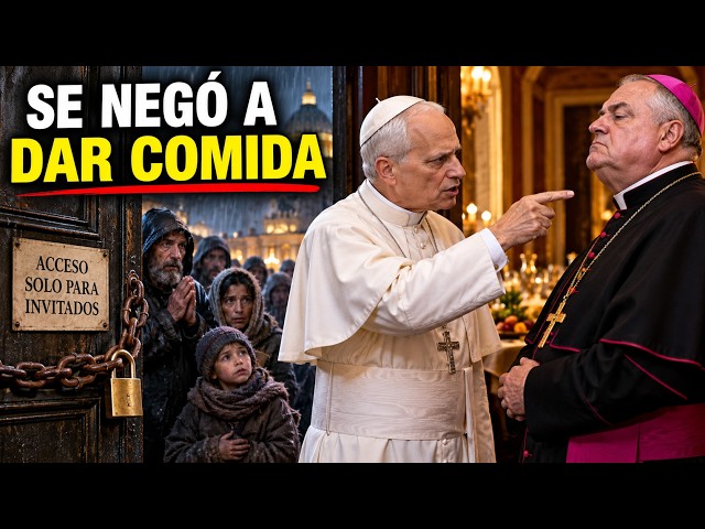 Pope Leo XIV Confronts A Wealthy Bishop Who Refused To Feed The Hungry In Secret