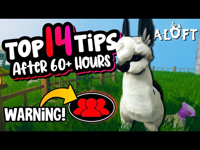 Top 14 ALOFT Tips I Learned after 60+ Hours of Gameplay