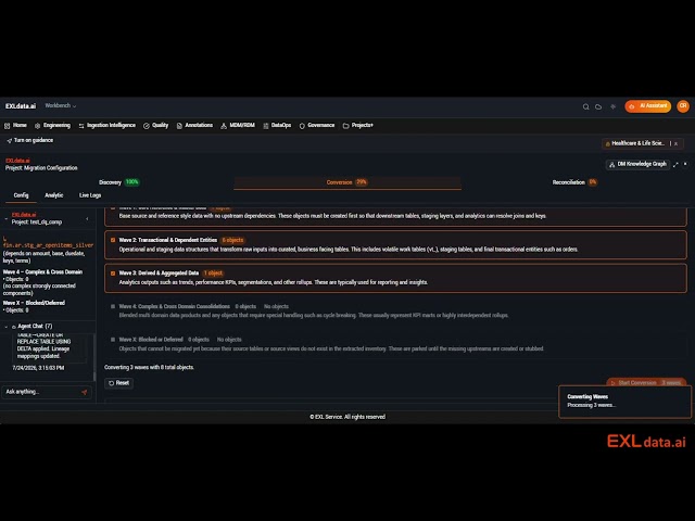 EXLdata.ai SAS to Databricks Migration