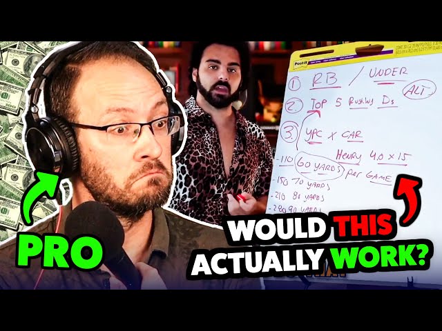 Pro Sports Bettor Reacts: Linemaker Sports’ RB Unders Strategy Explained | Presented by Kalshi