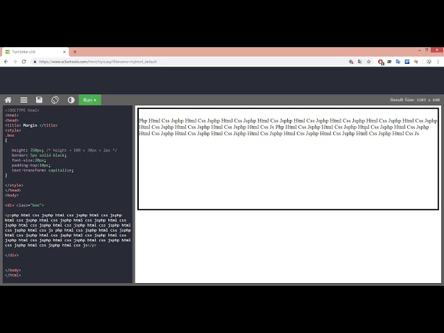 دورة CSS : خاصية text-indent