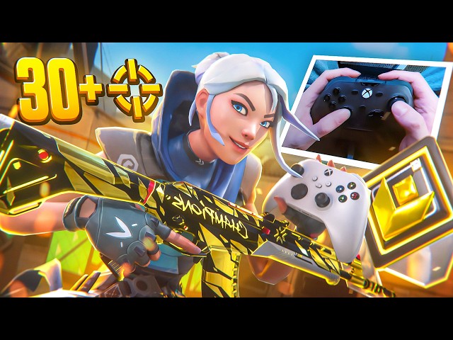 *FULL GAME* INSANE 30+ KILL CONSOLE RADIANT VALORANT GAME (with handcam)