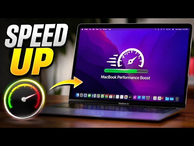 How to Speed Up MacBook 💻 2026 | Make MacBook Much Faster 🚀