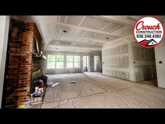 College Station House Update! Sheetrock is Wrapping Up!! 
