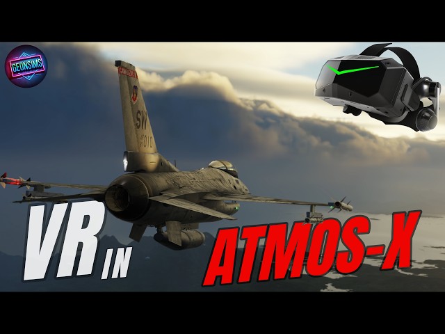 DCS F 16C | VR in ATMOS X — A Cinematic Flight Across Kola