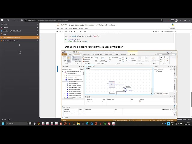 Optimization: Automation Basics with Python in SimulationX - Part 2