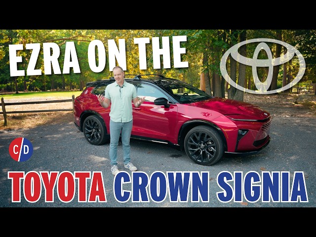 Toyota Crown Signia Test Drive & Walkaround - Performance, Interior, Cargo