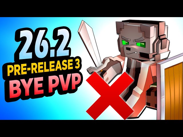 ✅ ELIMINARON el Attribute Swapping 👉 26.2 Pre-Release 3 Minecraft